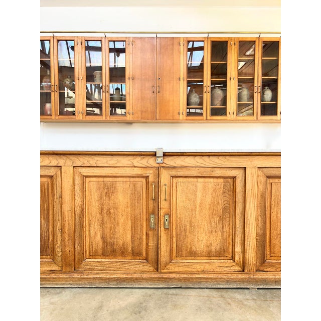Pharmacy Wall Display Cabinet, 1950s For Sale - Image 10 of 13