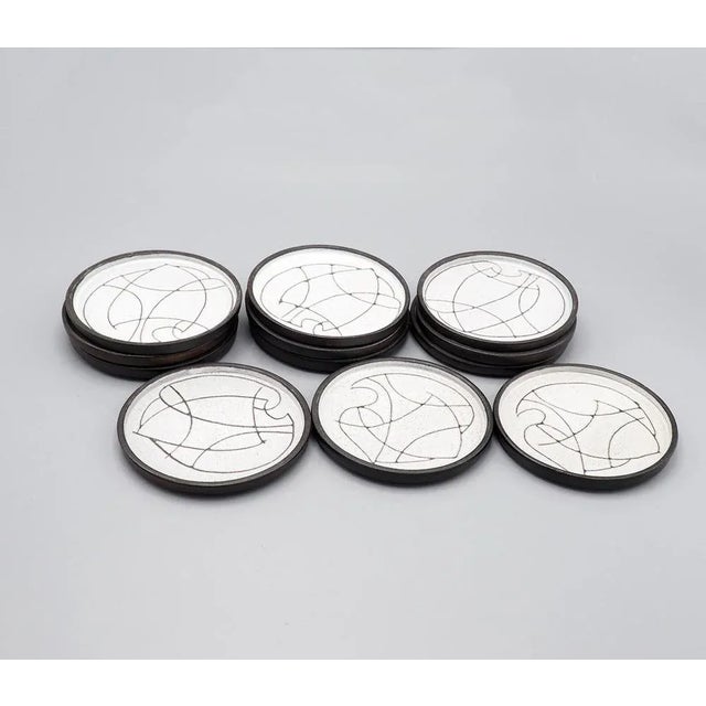 Carasso Cake Serving Set from Cor Unum, 1960s, Set of 13 For Sale - Image 6 of 13