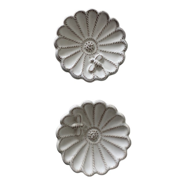 Juliska Jardins Du Monde Blossom Dish Set/2 For Sale
