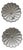 Juliska Jardins Du Monde Blossom Dish Set/2 For Sale