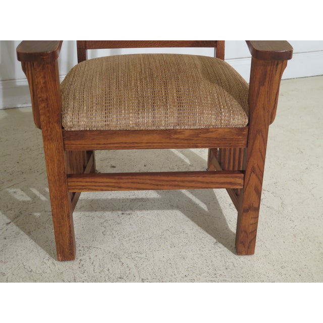 1990s Vintage Thomasville Mission Oak Style Dining Room ...
