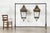 Circa late 20thc large french 19thc style bronze & iron lantern. The bottom section can be removed to reduce the height by...