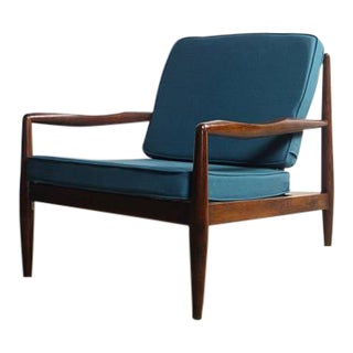 Adrian Pearsall Walnut 834-C Lounge Chair For Sale