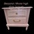 Faux Bamboo Nighstands / Bedside Tables - A Pink Pair For Sale - Image 14 of 14