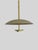 Brass Pendant Light Fixture For Sale - Image 4 of 5