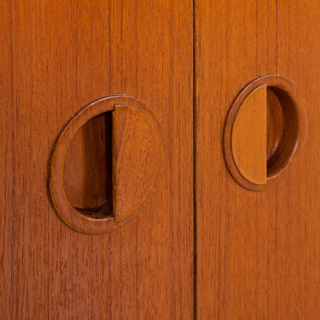Vintage Danish Teak Wall Unit by Thygesen & Sørensen, 1960s For Sale - Image 12 of 18