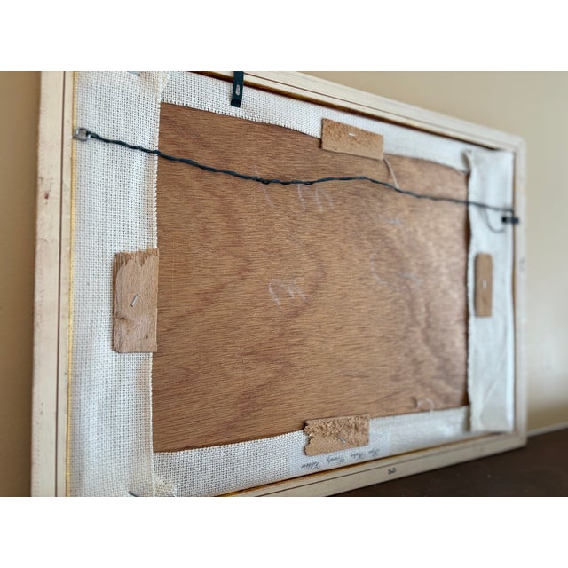 1980s 1980s National Gallery of Ireland Rye Water County Kildare by William Davis Irish Landscape For Sale - Image 5 of 5