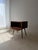 Mid-Century Drop-Front Chest in Walnut with Brass Handles For Sale - Image 10 of 16