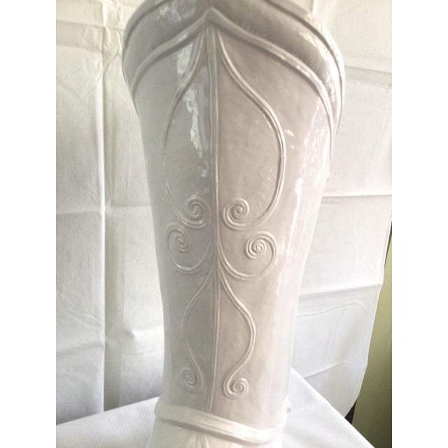 1970s Italian Glazed Ceramic Boot Umbrella Stand Chairish