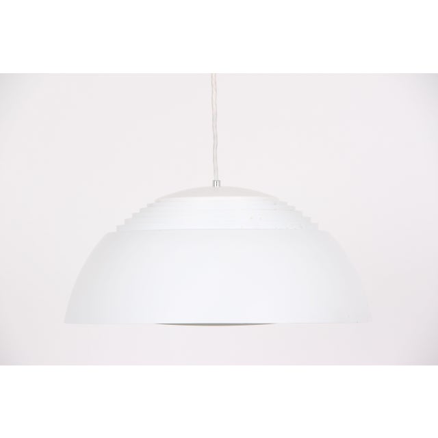 Metal White Royal Pendant Lamp by Arne Jacobsen for Louis Poulsen, 1970s For Sale - Image 7 of 7