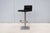 Metal Minimalist Black Leather Latina Gp Piston Swivel Stool by Frag, Italy, Circa 2020 For Sale - Image 7 of 18