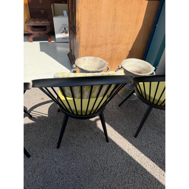Modern Modern Chairs with Lime Green Upholstery, 2000s, Set of 4 For Sale - Image 3 of 11