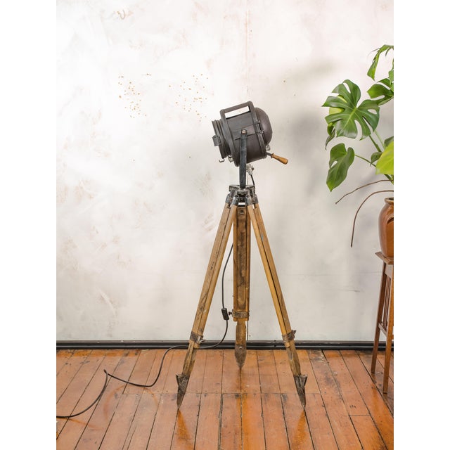 Industrial Theater Floor Lamp, 1950s For Sale - Image 9 of 16