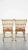 Set of Vintage Rattan Boho Chairs with Colorful Upholstered Seats, 1960s For Sale - Image 4 of 16