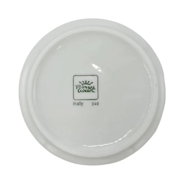 Ceramic Villa d'Este Hotel Lake Como Italy Porcelain Ashtray Catchall Dish For Sale - Image 7 of 12