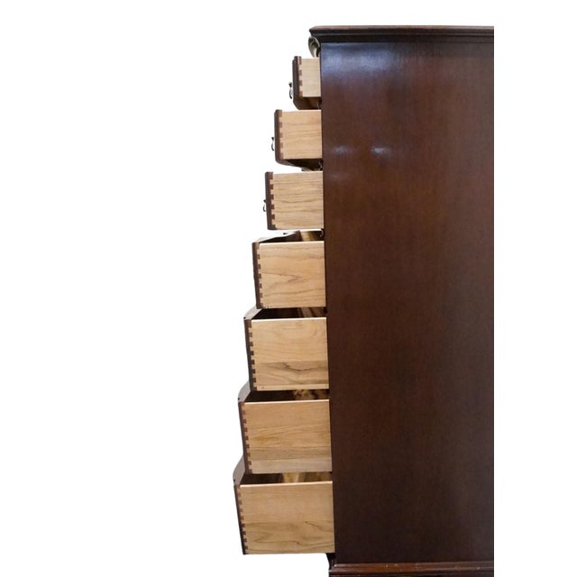 Hickory Furniture Co. American Masterpiece Collection 37" Solid Mahogany Chest of Drawers 750-31 For Sale - Image 10 of 13