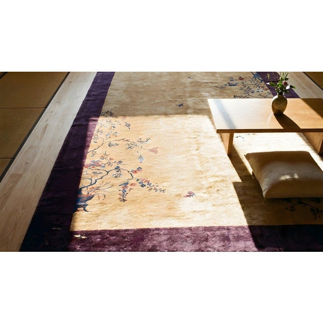 1920s Chinese Art Deco Carpet ( 9'10" x 17' - 300 x 520 ) For Sale In New York - Image 6 of 8