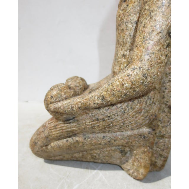 Late 20th Century Egyptian Pharaoh Amenhotep II Statue For Sale - Image 5 of 9