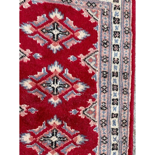 Small Vintage Pakistani Rug, 1980s For Sale - Image 6 of 13
