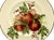Williamsburg Boxwood & Pine (Pomegranate motif) 9 3/8" Luncheon Plate made by Lenox, featuring an ivory-cream porcelain...