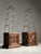 Mid-Century Obelisk Etageres, France, Set of 2 For Sale - Image 4 of 18