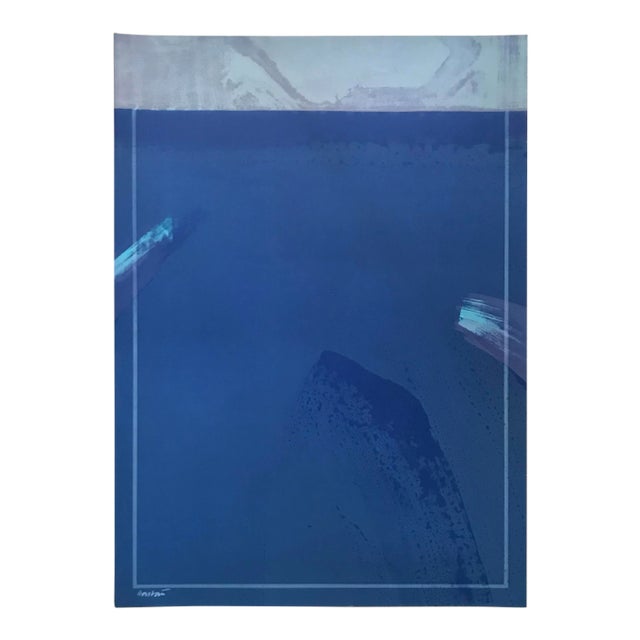 1980s Claude Hillaire (Aka Hastaire) Seascape #1 Handsigned Lithograph For Sale