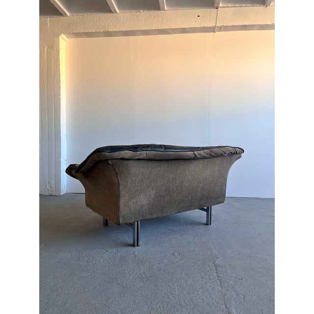 Mid-Century Leather Sofa from Ulferts Möbler, Sweden, 1980s For Sale - Image 9 of 12
