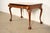 Baker Furniture Chippendale Carved Mahogany Writing Desk, Newly Refinished For Sale In South Bend - Image 6 of 16