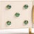 Limited Edition Sideboard in Hammered Brass and Green Glass from Justfurnituress SRL For Sale - Image 4 of 9