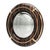 "Sparrow" Convex Wall Mirror With Bronze Details, Handcrafted For Sale - Image 4 of 9
