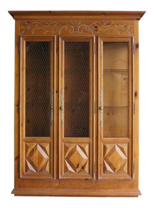 Late 20th Century French Provincial Style China Cabinet