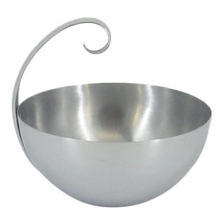 1930s Art Deco Russel Wright for Chase Chrome Ice Bowl/Bucket For Sale