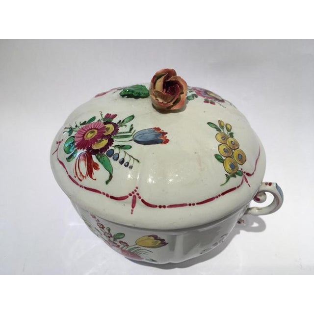 18th Century Porcelain Covered Cup or Sugar Bowl by Richard Ginori, Italy For Sale - Image 14 of 18