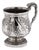 Antique 19th Century Indian Colonial Silver Christening Mug, 1860 For Sale