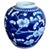 Blue Antique 19th Century Chinese Kangxi Revival Blue and White Porcelain Ginger Jar For Sale - Image 8 of 8