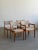 Vintage Danish Modern Dining Chairs - Set of 4 For Sale - Image 9 of 13