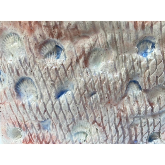 Ceramic Hand Made Abstract Sculptural Glazed Ceramic Box with Fitted Lid For Sale - Image 7 of 10