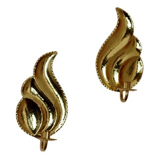 Mid-Century Modern Swedish Brass Sconces by L. Andersson Fågelmara, Set of 2 For Sale