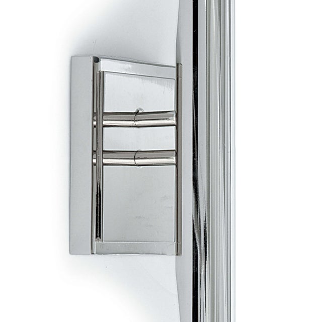Regina Andrew Redford Sconce in Polished Nickel For Sale - Image 4 of 6