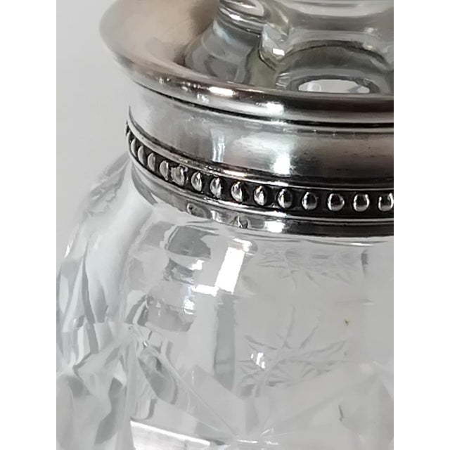 1950s 1950s Perfum Bottle and Cotton Balls Holder For Sale - Image 5 of 6