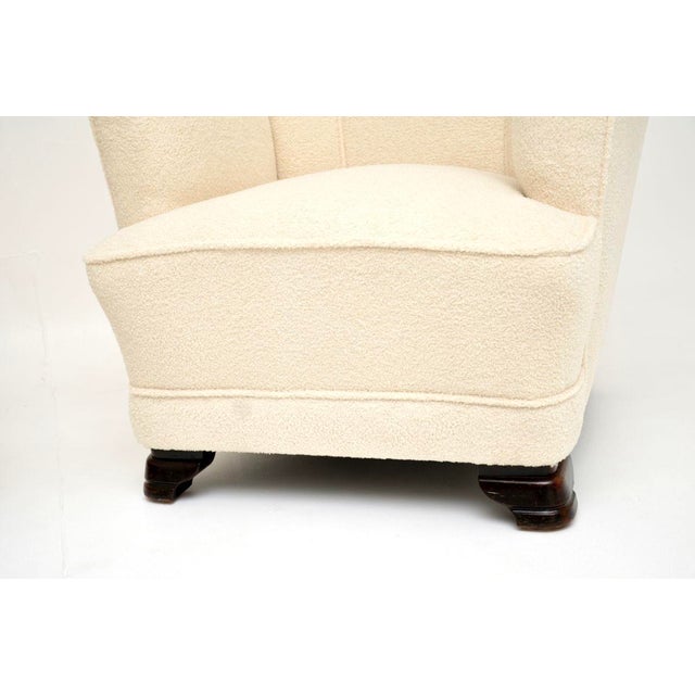 Vintage Danish Club Chairs, 1940, Set of 2 For Sale - Image 10 of 11