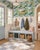 Traditional Wild Flower Hour Grasscloth Wallpaper by House Party | 6 Yards For Sale - Image 3 of 10