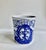 Modern Leningrad Porcelain Factory Blue & White Hand Painted Handled Mug, C. 1980 For Sale - Image 3 of 15