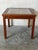 Wood Teak Floral Ceramic Tile Top Side End Table Danish Mid-Century Modern 1970s For Sale - Image 7 of 9