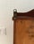 Vintage American Federal Mahogany Hanging Curio Cabinet For Sale - Image 10 of 11