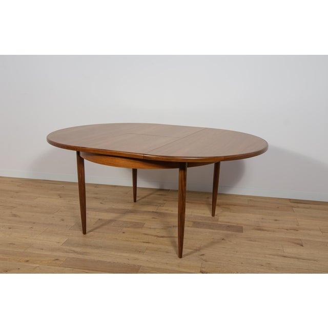 Brown Mid-Century Teak Round Fresco Dining Table from G-Plan, United Knigdom, 1960s For Sale - Image 8 of 17