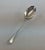 1980s 1980s Silver Large Serving Spoon & Fork (Two Pieces), Rattail For Sale - Image 5 of 12