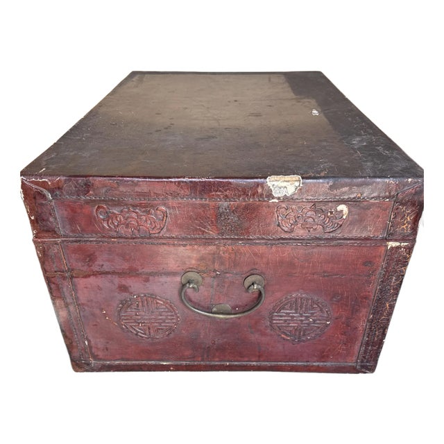 Antique Chinese Trunk For Sale