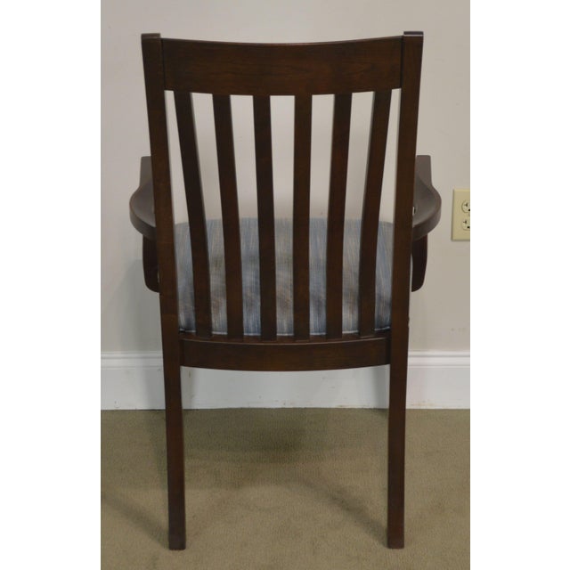 Ethan Allen Impressions Set 6 Cherry Dining Chairs Chairish