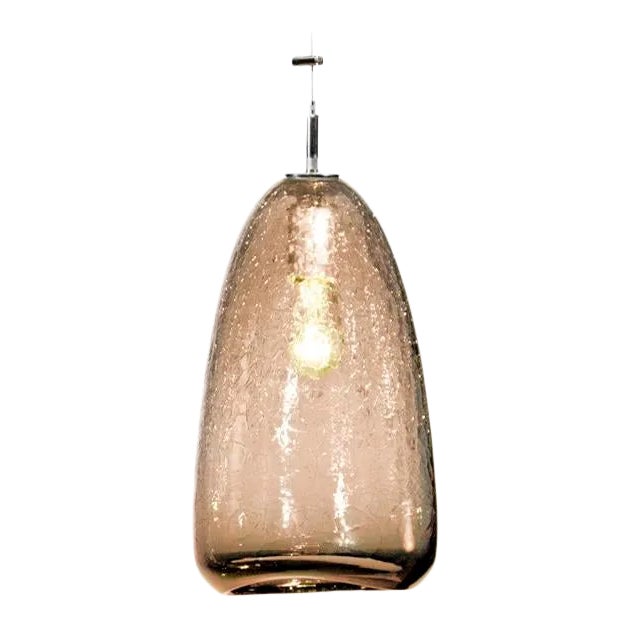 Summit Pendant Light from the Boa Lantern Collection in Tea For Sale